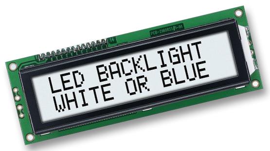 Batron Bthq42005Vss-Fstf-Led White Lcd Module, Alphanumeric, 20X4