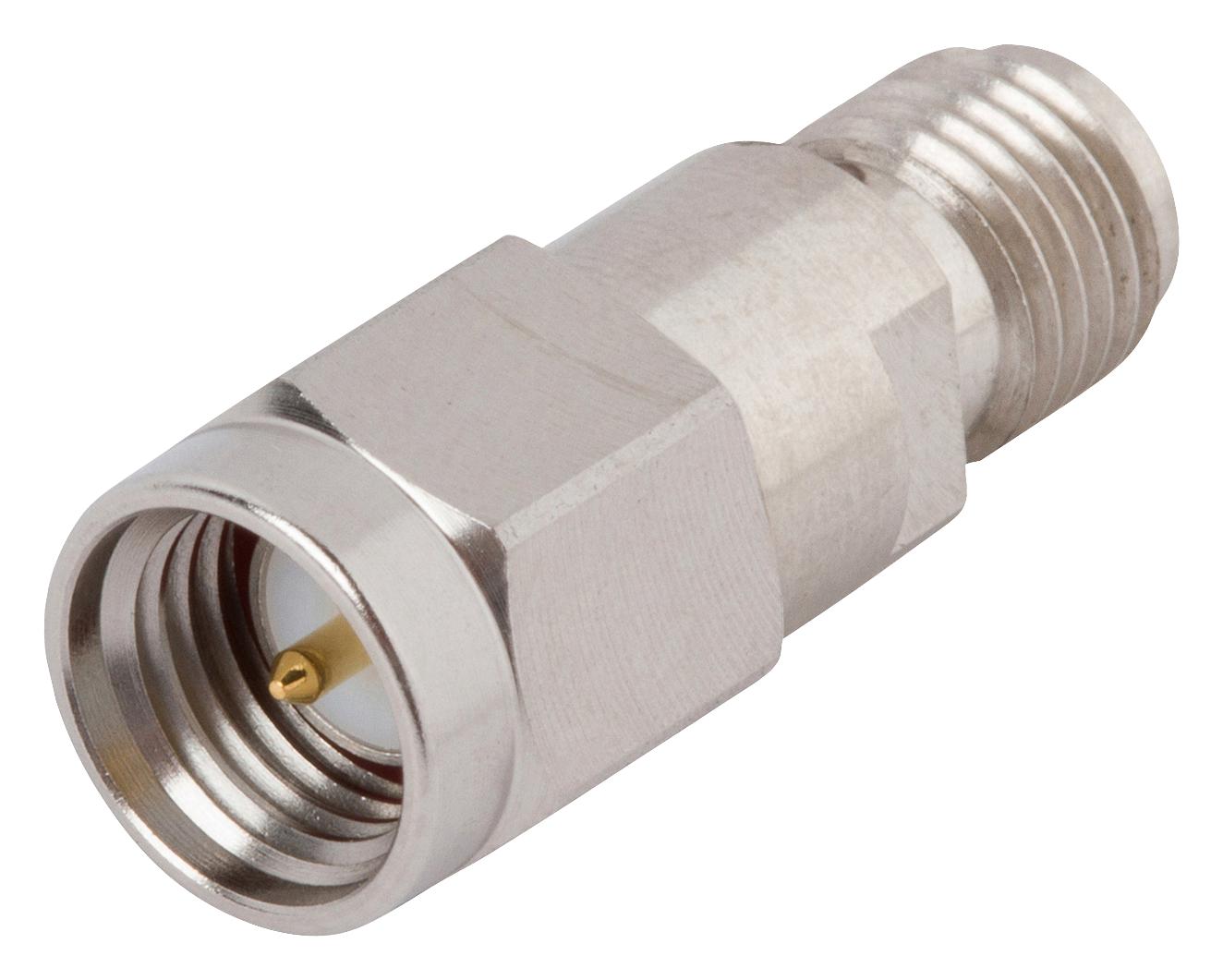 Amphenol SV Microwave Sf0929-6200-20 Rf Adapter, Sma Plug-Jack, 50 Ohm