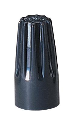 Ideal 30-3629 Terminal, Connector, Twist On, Blk, 22-14Awg