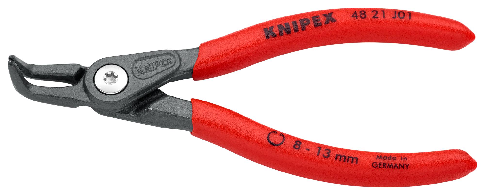 Knipex 48 21 J01 Circlip Plier, Int, Bent