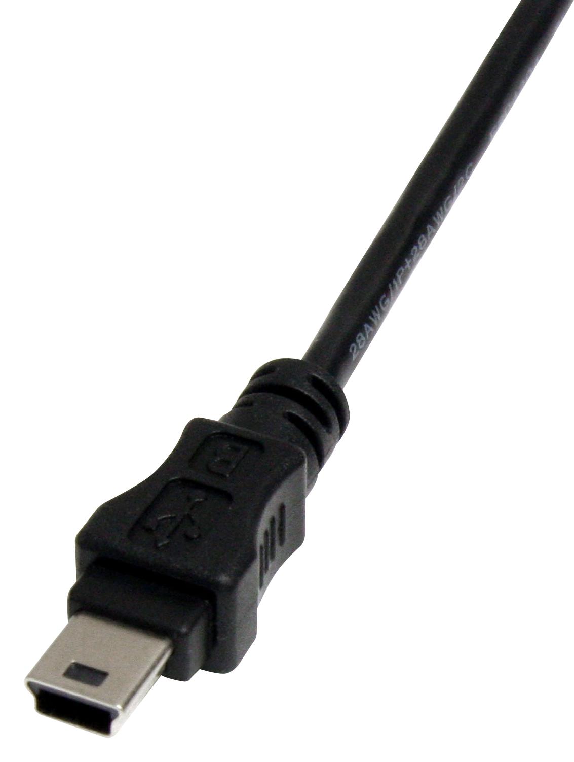 Startech Usbmusbfm1 Usb Cable, Type A Rcpt-Mini B, 304.8mm