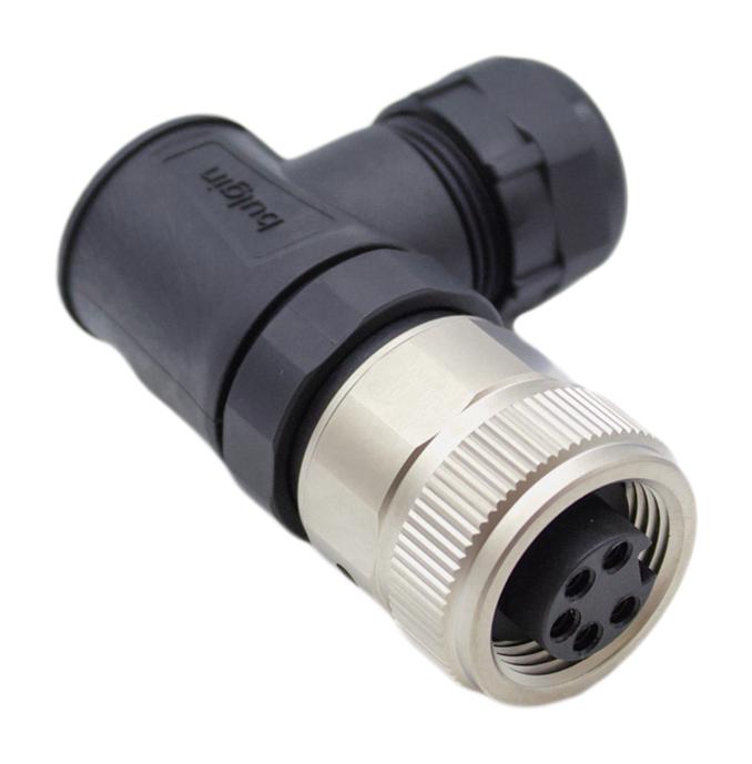 Bulgin Pxptpu78Raf05Astm22 Sensor Connector, 7/8