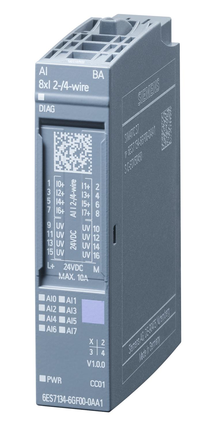 Siemens 6Es7134-6Gf00-0Aa1. Analog Input Module, 8 I/p, 24Vdc