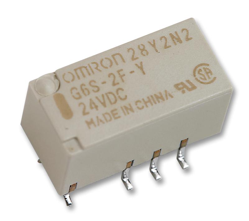 Omron G6S-2F-Tr 5  Dc45 Signal Relay, Dpdt, 4.5Vdc, 2A, Smd