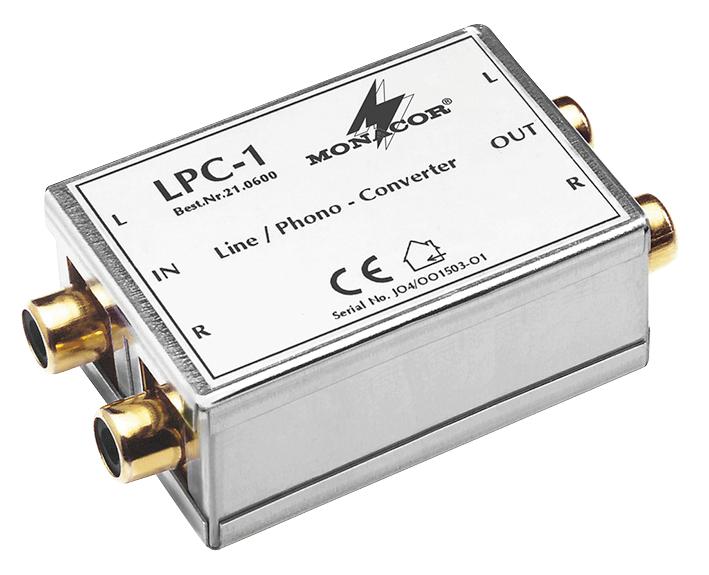 Monacor Lpc-1 Line / Phono Converter