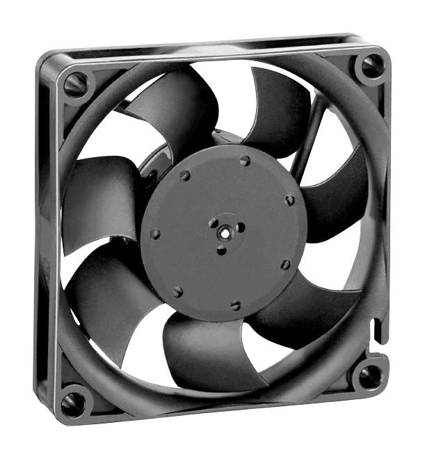 ebm-papst 714F Fan, 70X70X15mm, 24Vdc, 44M3/h, 38Dba