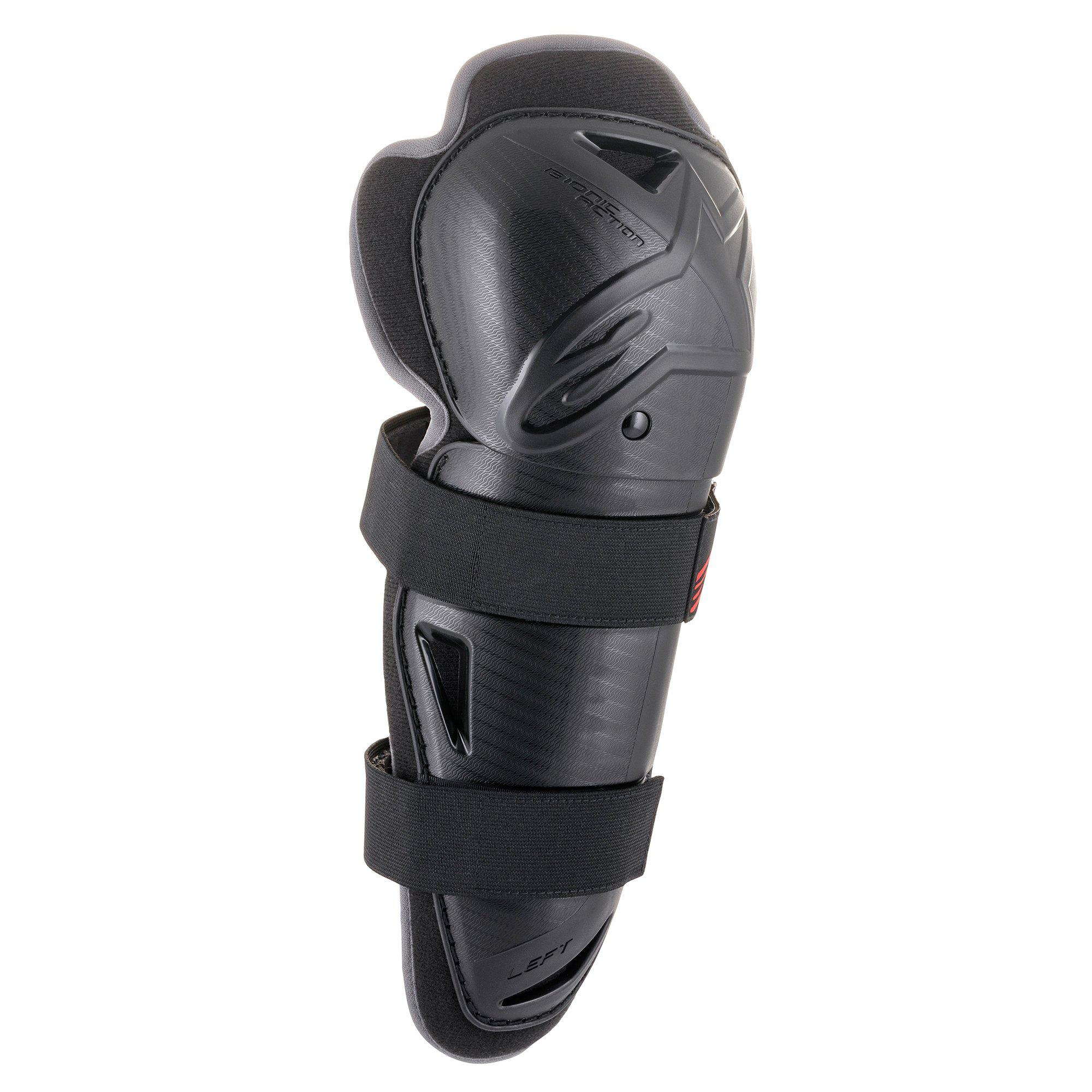 Alpinestars Bionic Action Black Red Knee Protector Size