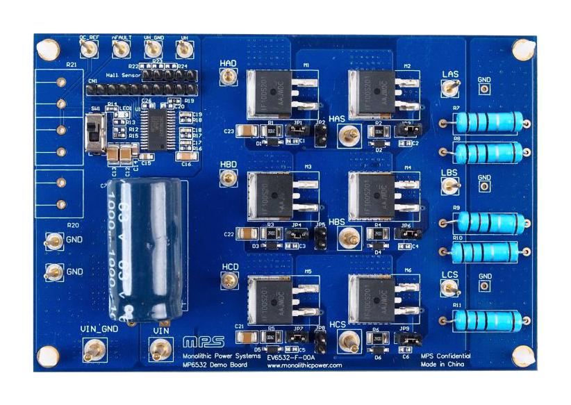 Monolithic Power Systems (Mps) Ev6532-F-00A Eval Board, Dc Brushless Motor Control