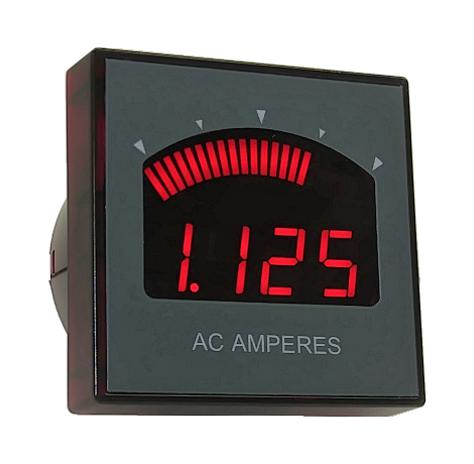 Murata Dmr35-Aca1-Ac1-R Panel Meter, 3.5 Digit, Ac Current