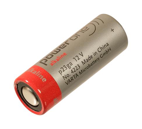 Power One 24223210501 Battery, Alkaline, 12V, 0.05Ah, Pk280