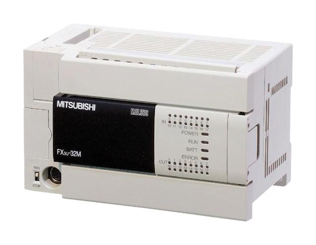 Mitsubishi Fx3U-32Mr-Ds Process Controller, 32I/o, 30W, 24Vdc