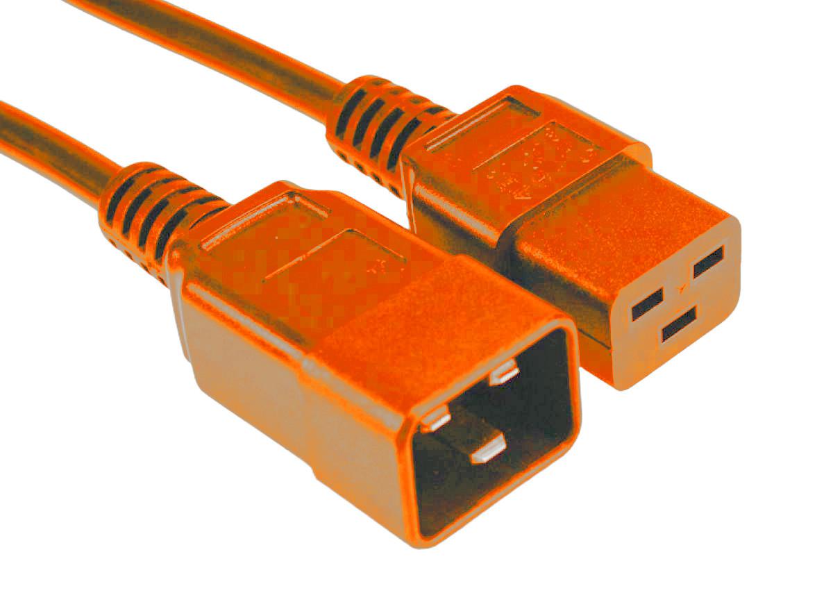 Multicomp Pro Gw-151819 Power Cord, Iec C20-C19, 0.5M, 16A/250V