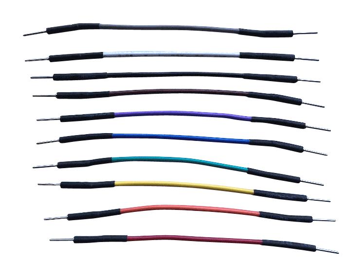Twin Industries Tw-mm-30C Jumper Wires, Multi-Colored, 30Cm, 24Awg