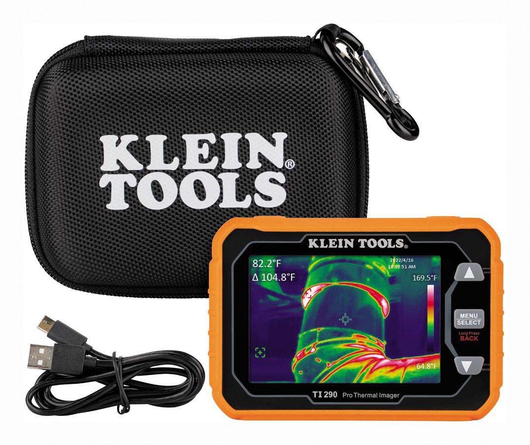 Klein Tools Ti290 Thermal Imager, 480X320, -20 To 400Deg C