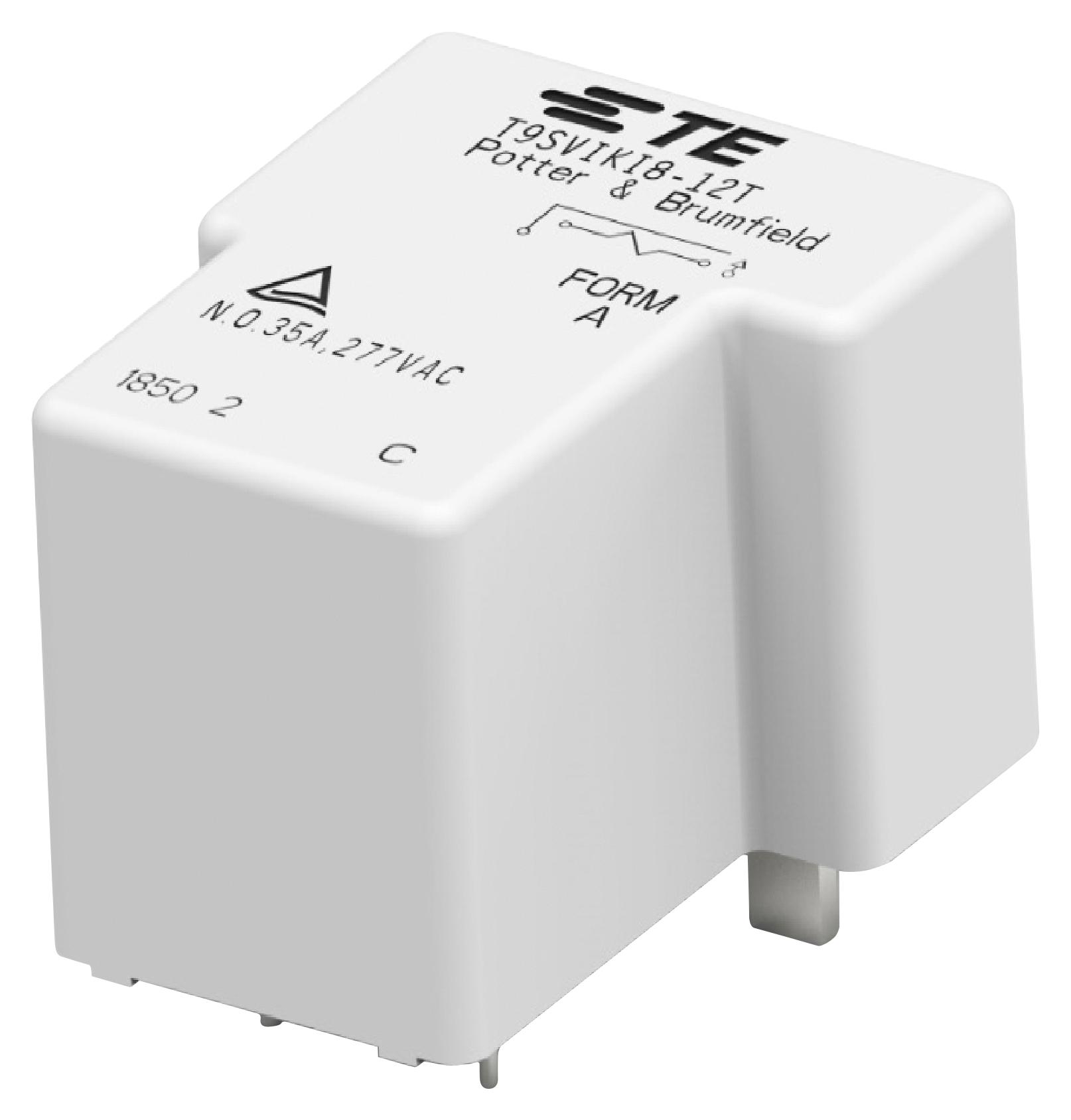 Potter & Brumfield Relays / Te Connectivity T9Sv1K18-12T Power Relay, Spst-No, 12Vdc, Tht