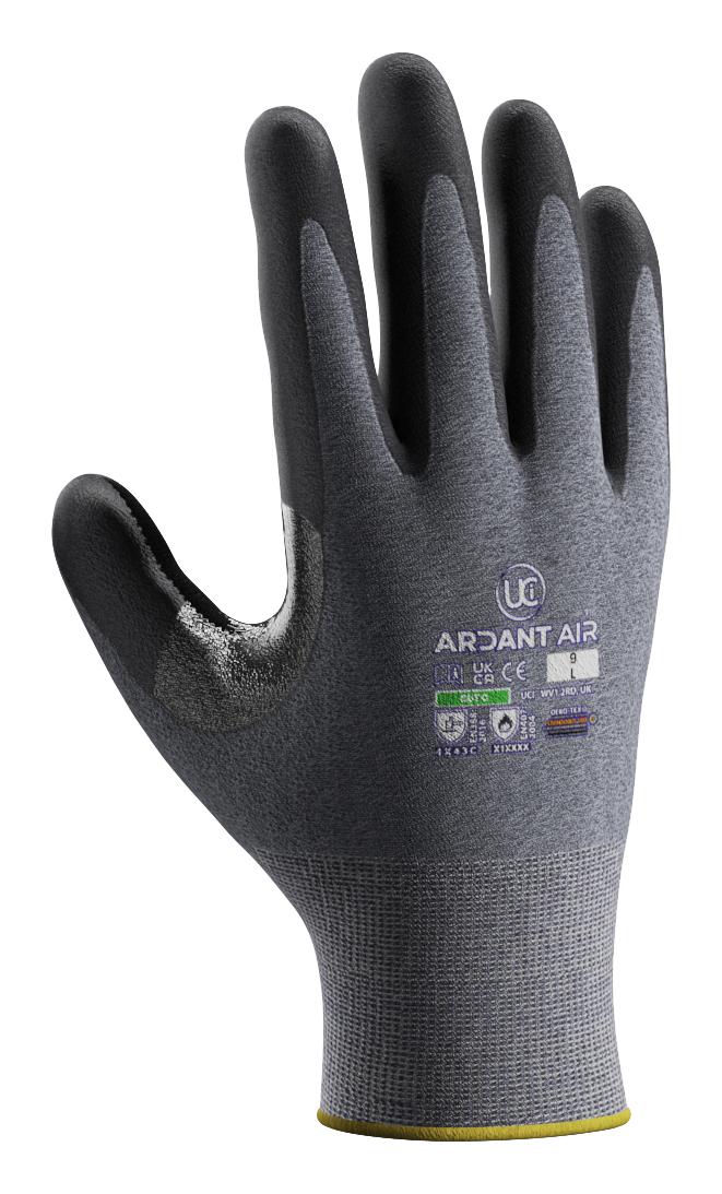 Uci G/ardant-Air/09 Gloves, NItrile, Blue, L