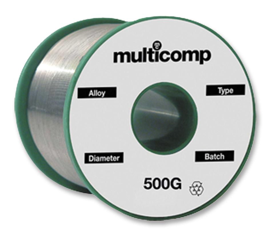 Multicomp 507-1422 Solder Wire, Lead Free, 0.7mm, 500G