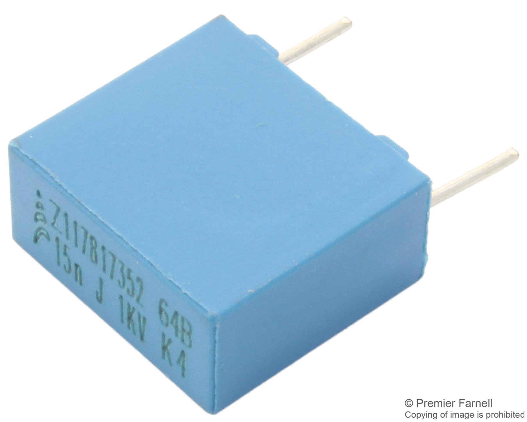 EPCOS B32641B6223J000 Film Capacitor, 22Uf, 630V, Radial