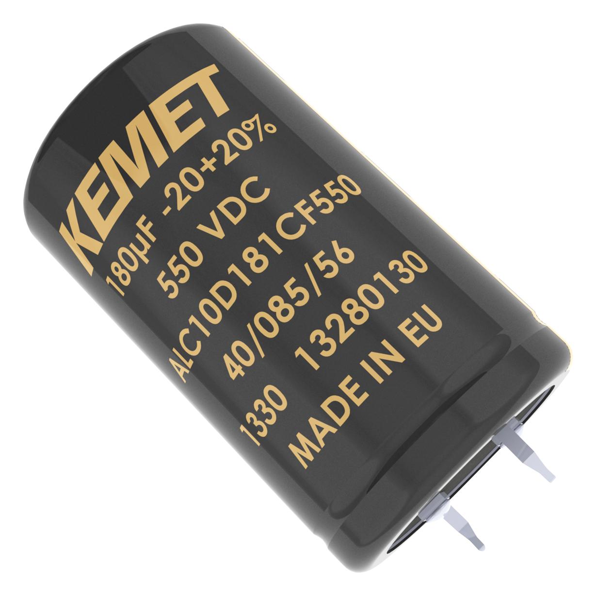 KEMET Alc10A471Df450 Capacitor, 470Îf, 450V, Alu Elec, Snap In