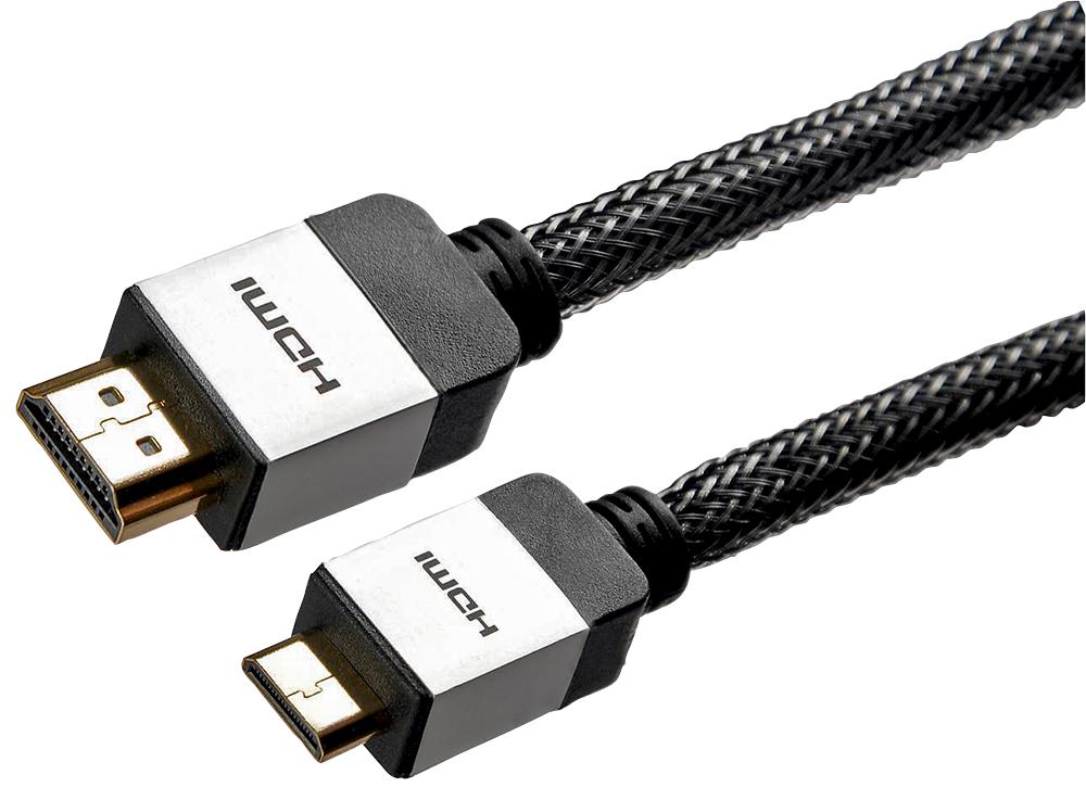 Av Star Hna-0.5B Hdmi To Hdmi Mini Lead Braided, 0.5M