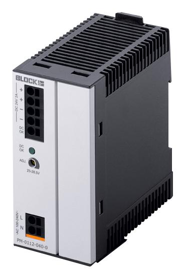 Block Pm-0112-040-0 Power Supply, Ac-Dc, 12V, 4A