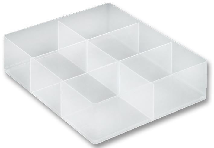Really Useful Products Ltd Lgtray6 Storage Box, 90mm X 375mm X 310mm, Pp