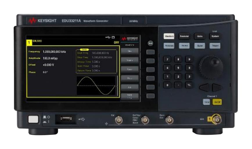 Keysight Technologies Edu33211A Waveform Generator, 20 Mhz, 2-Channel