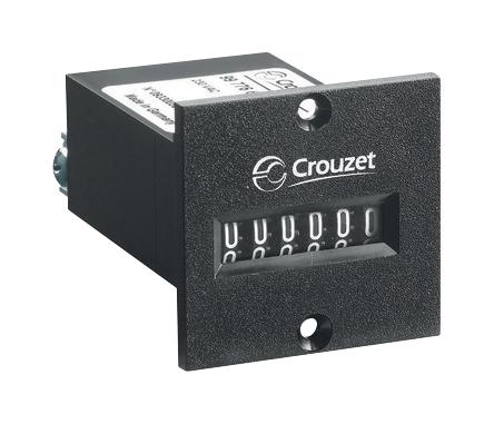Crouzet 99776602 Impulse Counter, 6Digit, 4mm, 115Vac