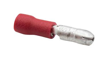 Mueller Electric Bu-190340005 Terminal, Male Bullet, Red, 22-18Awg