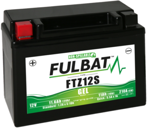 Fulbat FTZ12S Gel Motorcycle Battery Size
