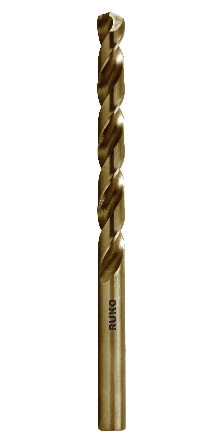 Ruko 215102 Twist Drill Bit, 10.2mm, 87mm, 133mm