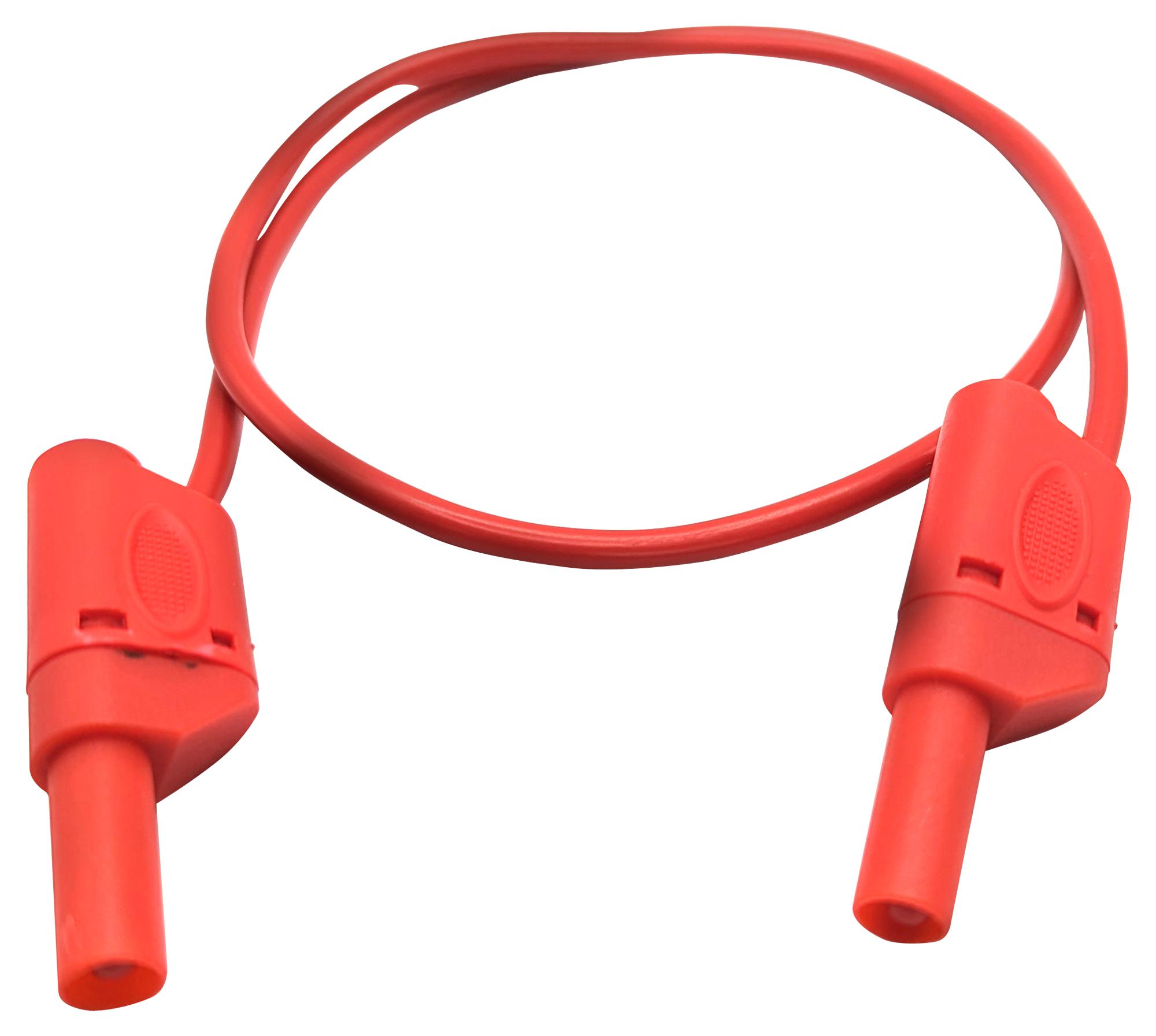 Mueller Electric 22.421-1.5M-2 Test Lead, Red, 1Kv, 32A, 1.5M