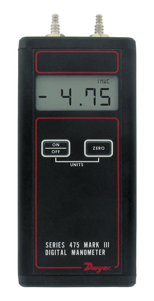 Dwyer 475-8-Fm Digital Manometer, 0-150Psi, 0.5%