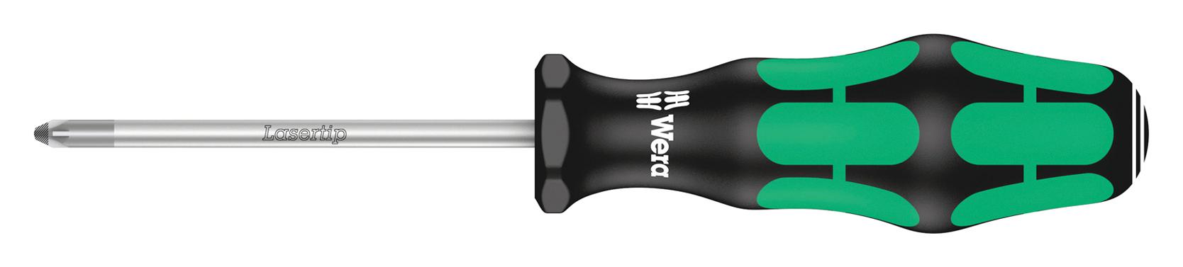 Wera 355 Pz1 X 80 Screwdriver, Pozi No.1