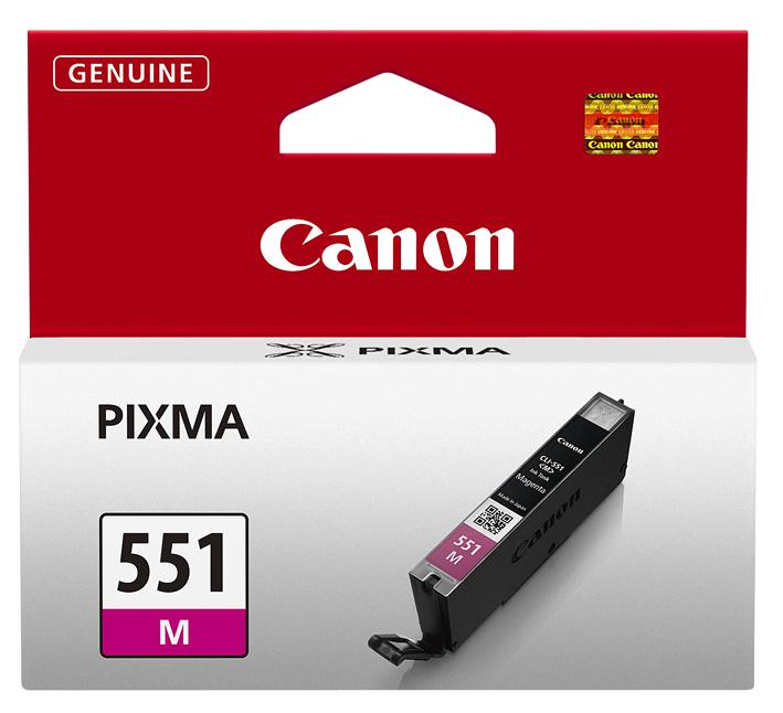Canon Cli551M Ink Cartridge, Original, Magenta, Canon