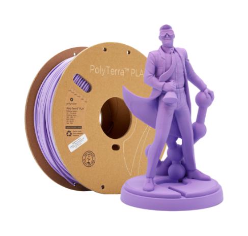 Polymaker 70853 3D Printer Filament, Pla, 2.85mm, Purple