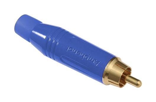 Amphenol Sine/tuchel Acprblu Rca Connector, Plug, 2Pos, 13.8mm