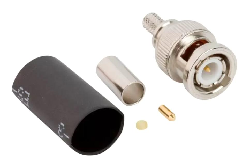 Amphenol RF 031-6924 Rf Coax Connector, Bnc Plug, 50 Ohm, Cable