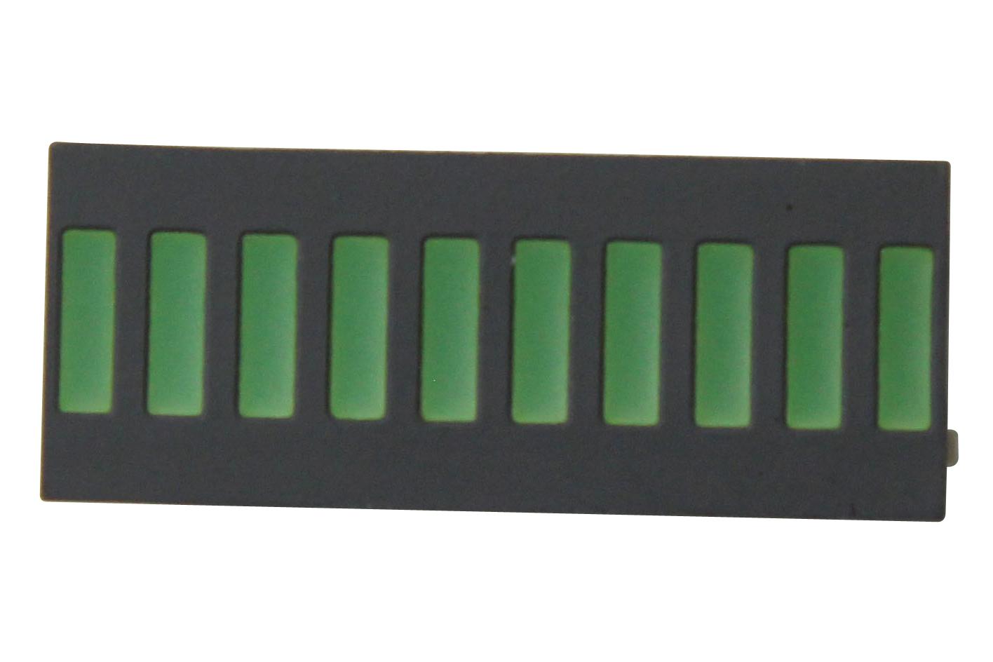 Broadcom Hdsp-4850-Hic00 Led Bar Graph Array, 30Led, Grn, 1.9Mcd