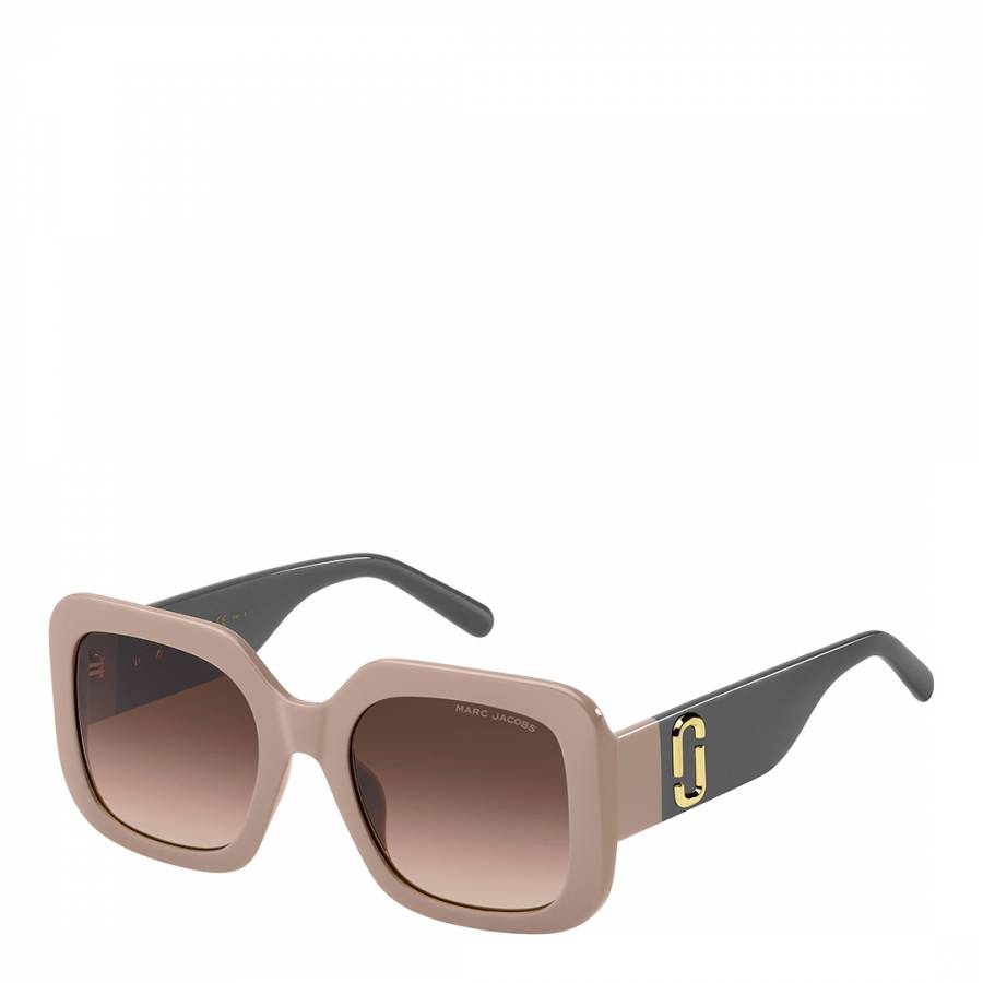Brown Shaded Square Sunglasses