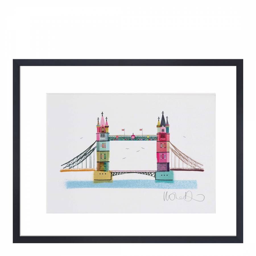 Tower Bridge London 40x50cm Framed Print