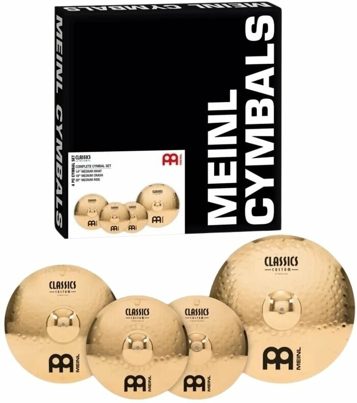 Meinl Classics Custom Brilliant Complete Cymbal Set Cymbal Set