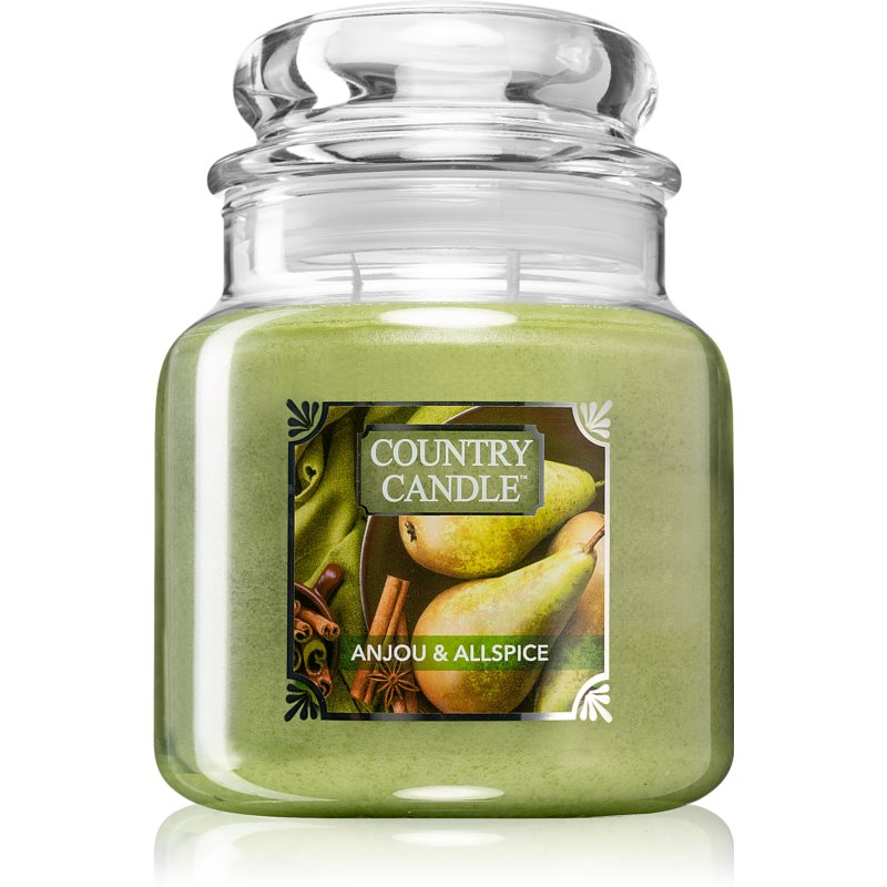 Country Candle Anjou & Allspice scented candle mini 453 g