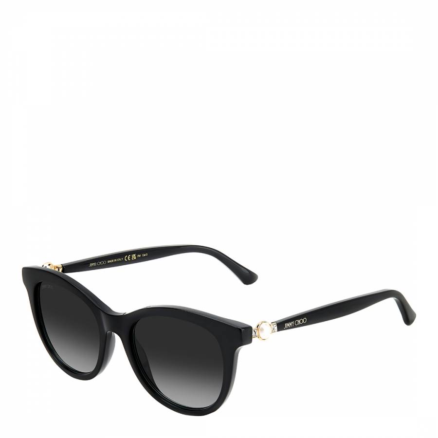 Black Annabeth Rectangular Sunglasses