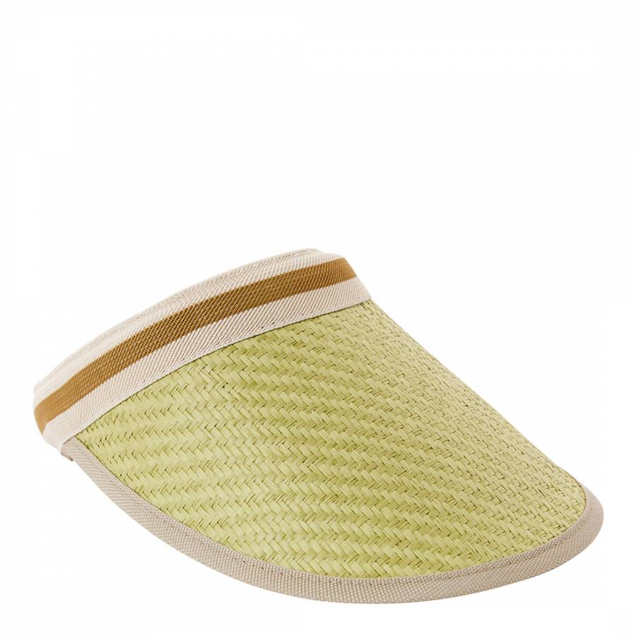 Yellow Sand Straw Visor