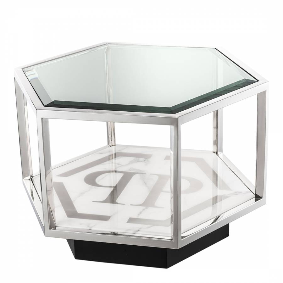 Silver Side Table Falcon View