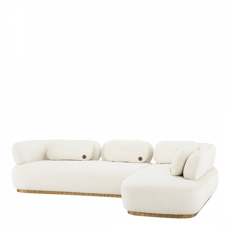 Signature Lounge Sofa White