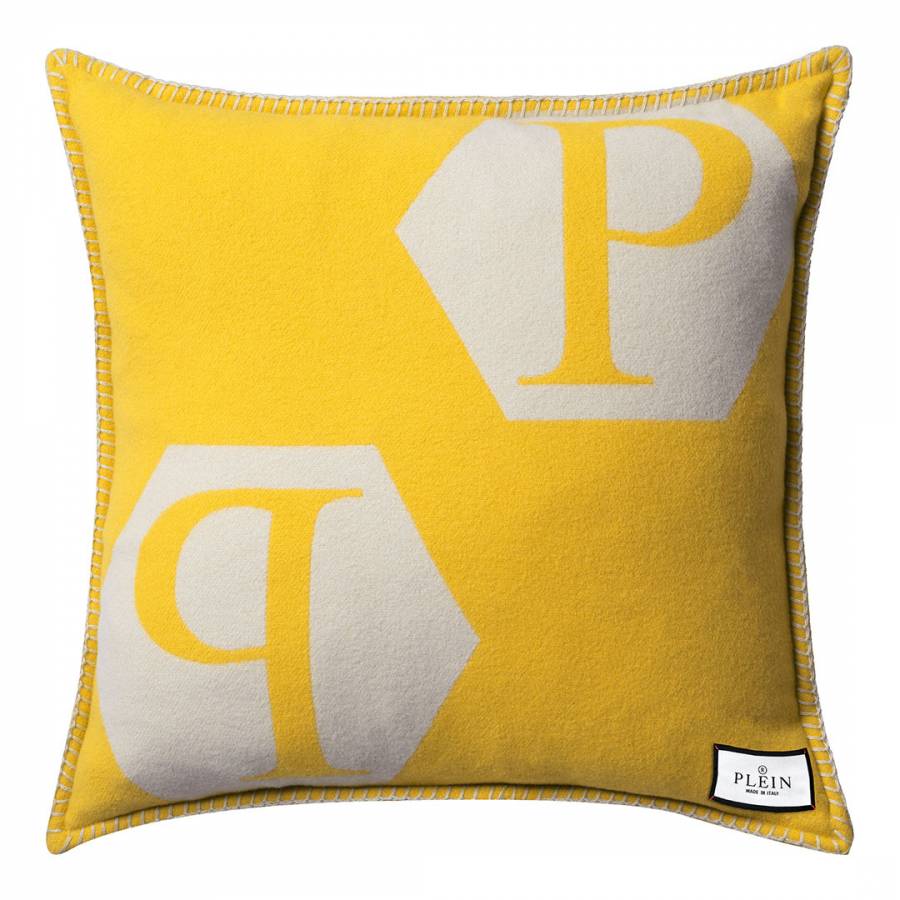 Yellow Cashmere PP Cushions 65x65cm