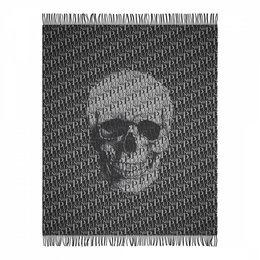 Cashmere Plein Skull Blanket