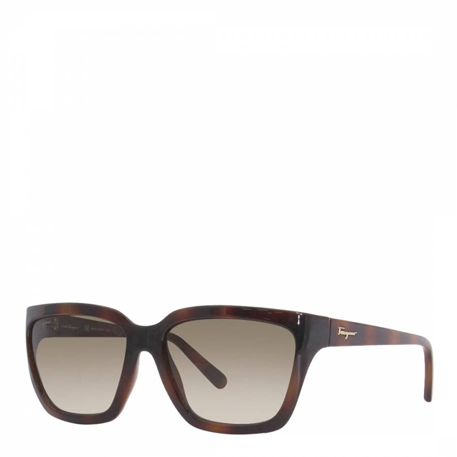 Women's Brown Salvatore Ferragamo Sunglasses 59mm
